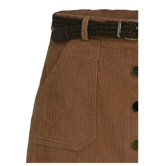 ๐Hp๐Women's Corduroy Skirt - Picture 3 of 4